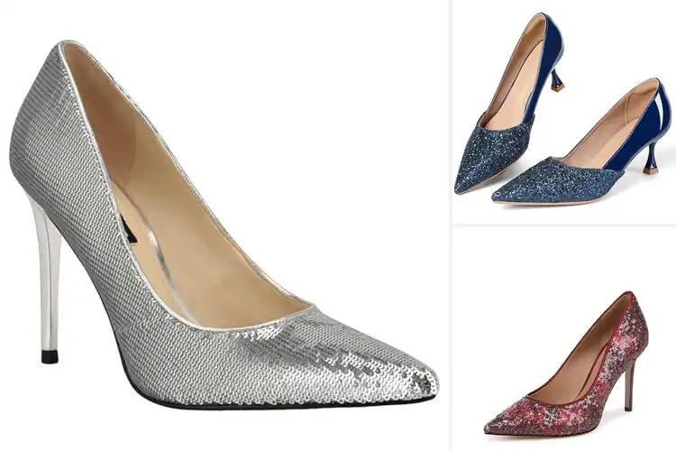Detailed view of Best Sequins Pumps: 10 Stunning Styles to Elevate Your Look