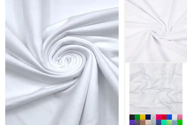 Detailed view of Best Soft Cotton Stretch Fabrics