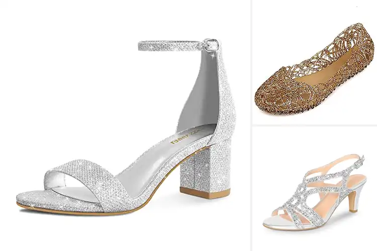 Detailed view of Best Sparkly Party Shoes
