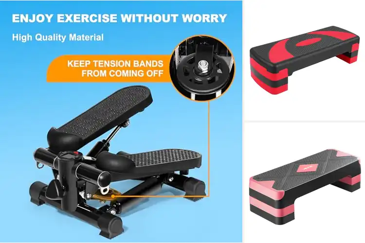 Detailed view of Best Stepper With Adjustable Height For Intervals
