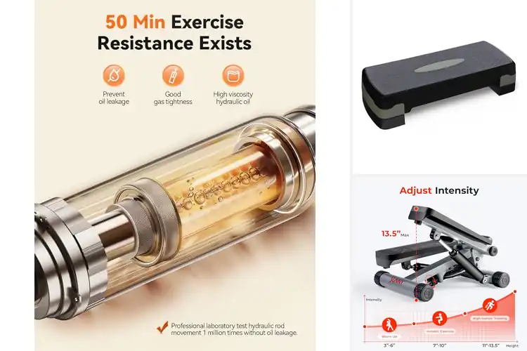Detailed view of Best Stepper Workouts for Fast, Full‑Body Results