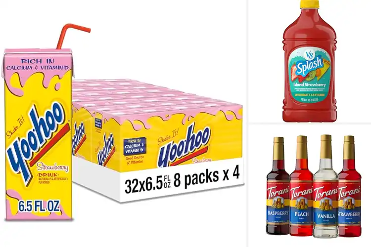Detailed view of Best Strawberry Flavored Drinks