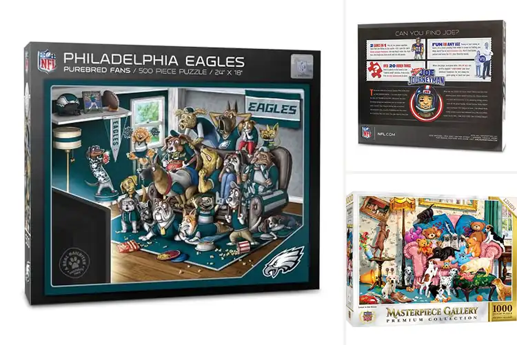 Detailed view of Best Team Colors Graphics Puzzles