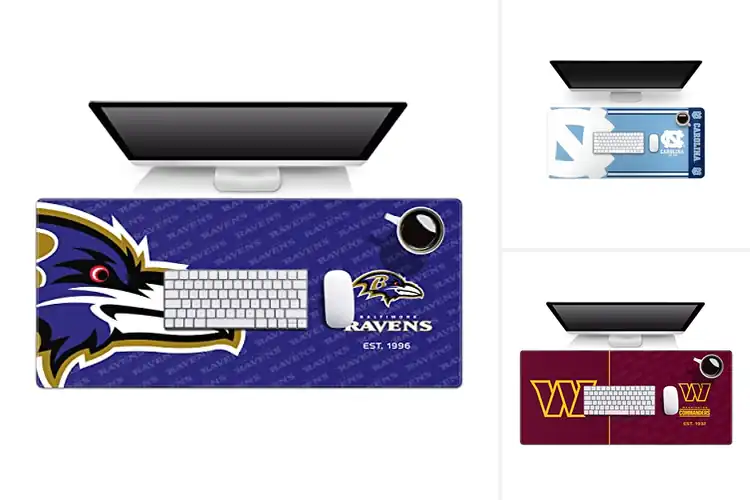 Detailed view of Best Team Logo Desk Pads: Show Your Pride in Style