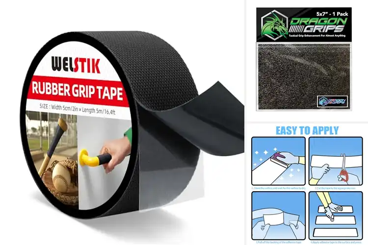Detailed view of Best Textured Rubber Grips for Superior Non‑Slip Control