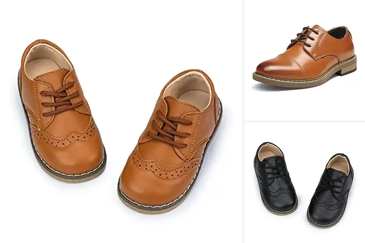 Detailed view of Best Toddler Dress Shoes for Comfort and Style