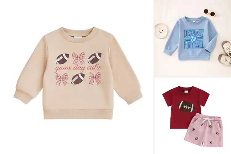 Detailed view of Best Toddler Football Fan Apparel