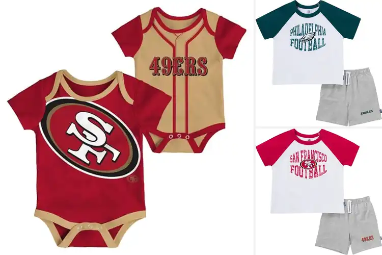 Detailed view of Best Unisex Baby NFL Team Outfits