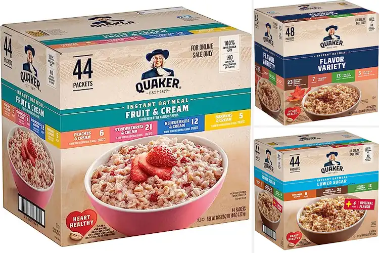 Detailed view of Best Variety Oatmeal Packs