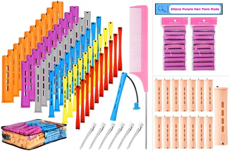 Detailed view of Best Ventilated Perm Rods: Curl Without Heat Damage