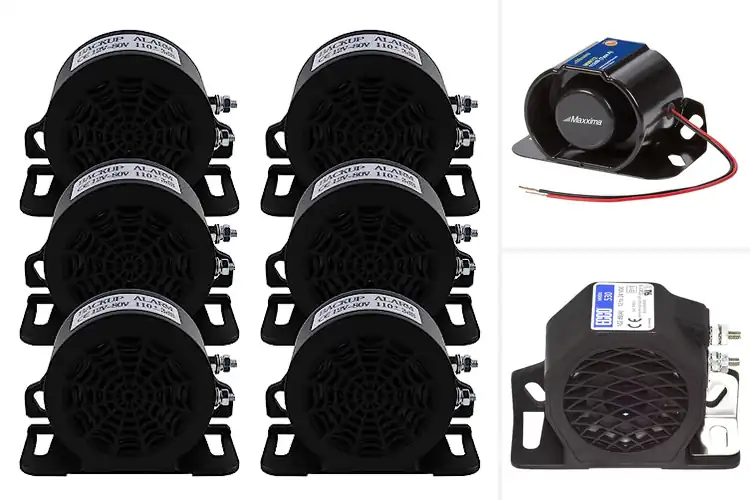 Detailed view of Best Weatherproof Backup Alarms: Top Picks Guide